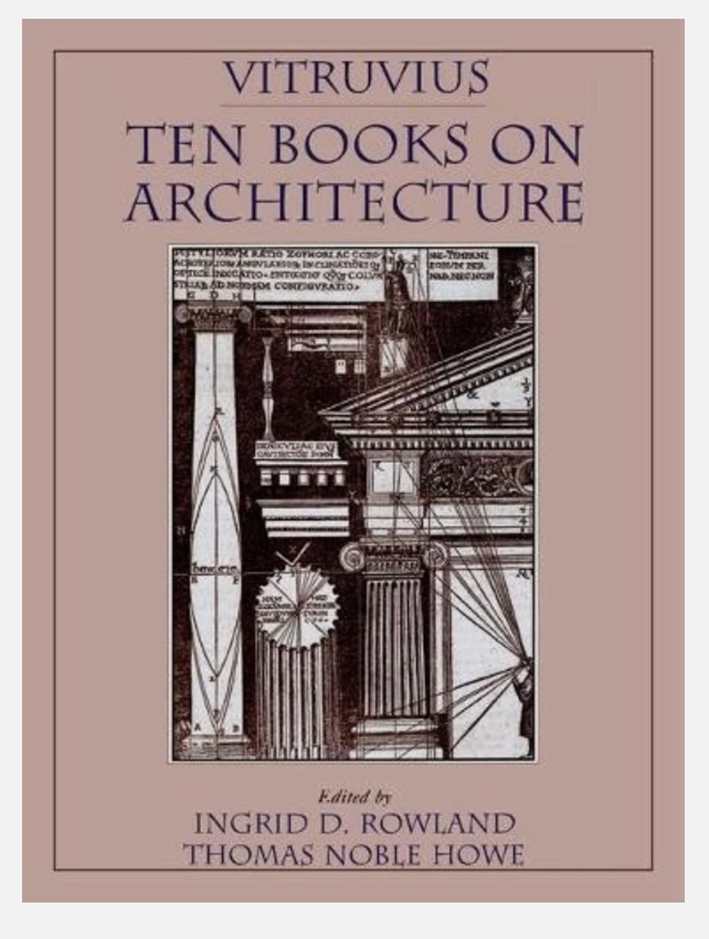 Vitruvius: Ten Books on Architecture by Vitruvius Rowland Howe 9780521002929